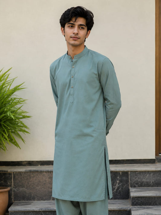 Royal Sage Boski Suit