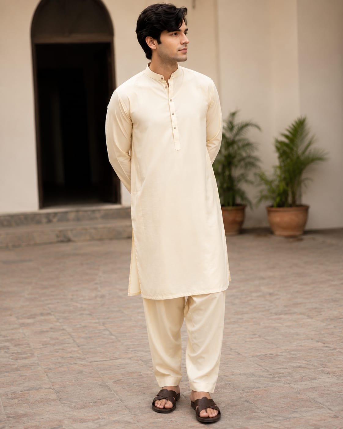 Classic Off-White Boski Suit