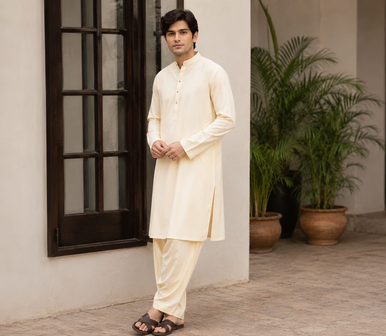 Classic Off-White Boski Suit