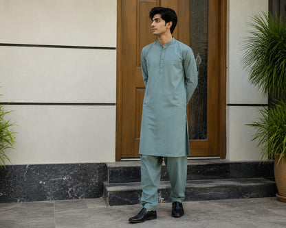 Royal Sage Boski Suit